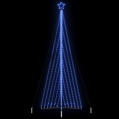 LAPOOH Weihnachtsbaum-Beleuchtung 789 LEDs Blau 476 cm, Weihnachtsbaum, Baum Außen, Christbaumlichterketten, Christbaum Außen - 4016446 von LAPOOH