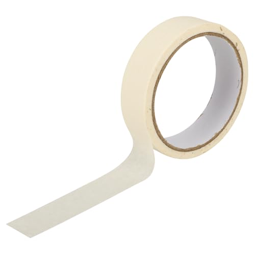 LAPYAPPE 1 Rolle Nahtband Maskierband malerbedarf Bastelband Maskenband Tape für Renovierungsarbeiten Klebeband Maskierung Film Abdeckband zum Lackieren Modellabdeckband Papier Weiß von LAPYAPPE