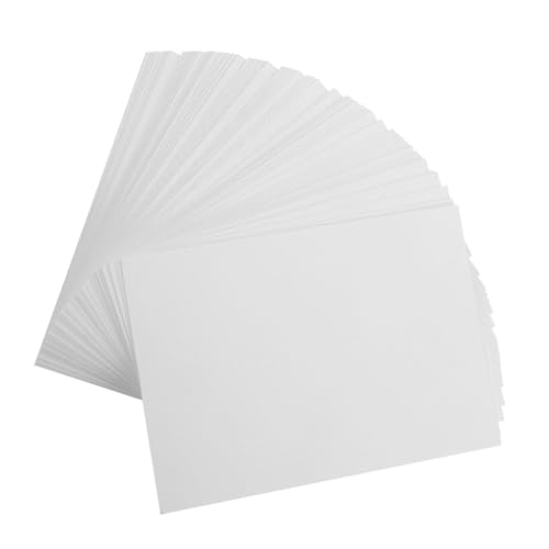 LAPYAPPE 100 Blatt Fotopapier DIY-Druck Fotodruckpapier druckbar Fotodrucker Etikettendrucker Druckerpapier für Fotos druckpapier selber machen glänzend beschichtetes Papier Büropapier Weiß von LAPYAPPE