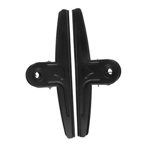 LAPYAPPE 2St Zeichenbrett-Clip Büroklammern Geldklammern Edelstahlclips Zeichenbrettclip Stabile Clips Klemmbretthalter Hardware-Ersatz für Zwischenablageklammern Rostfreier Stahl Black von LAPYAPPE