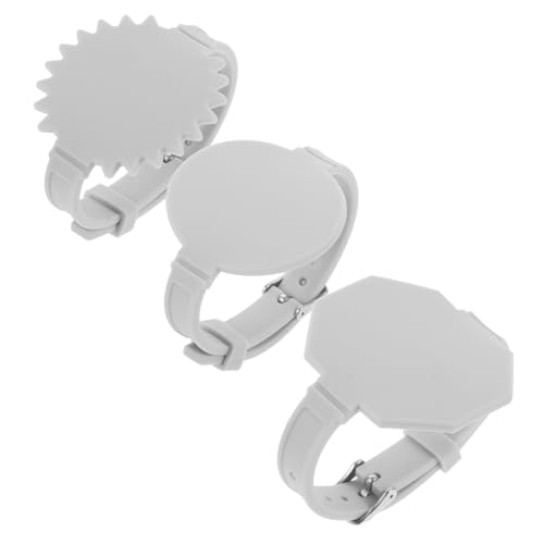 LAPYAPPE 3 Stück tragbares Krankenschwester-Notizbuch Notizblock Ersatz Unterstützung Bands Memo-Armband Memo Armband Wiederverwendbares, beschreibbares Armband Pflegebedarf Kieselgel Grey LAPYAPPE 3 Stück tragbares Krankenschwester-Notizbuch Notizblock Ersatz Unterstützung Bands Memo-Armband Memo Armband Wiederverwendbares, beschreibbares Armband Pflegebedarf Kieselgel Grey von LAPYAPPE