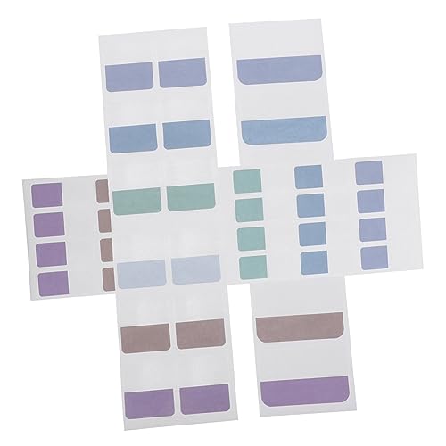 LAPYAPPE 420Stücke Selbstklebende Lesezeichen Tabs Index Markierungen für Praktische Sticky Tabs für Büro und Zuhause Einfach Anzubringen und Individuell Beschriftbar LAPYAPPE 420Stücke Selbstklebende Lesezeichen Tabs Index Markierungen für Praktische Sticky Tabs für Büro und Zuhause Einfach Anzubringen und Individuell Beschriftbar von LAPYAPPE