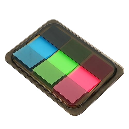 LAPYAPPE Fluoreszierende Selbstklebende Notizen Bunte Haftnotizen Box Für Notizen To Do Listen Und Erinnerungen Farben Für Schule Und Büro von LAPYAPPE