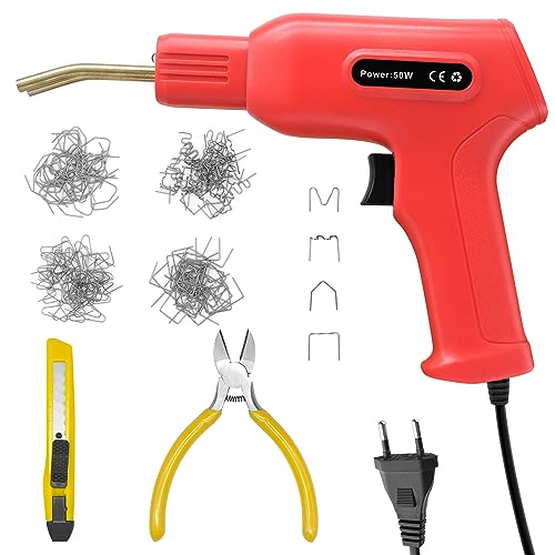 LASIEYO 50W Hot Stapler Gun Car Bumper Welding Repairing Machine Easy Operation with 200 Staples von LASIEYO