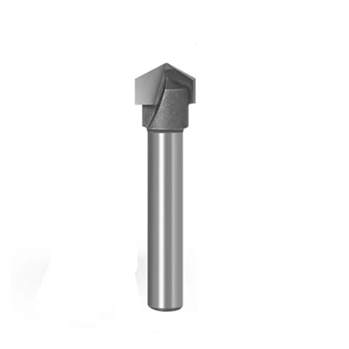 1pc 6/8mm V Form CNC Massivholz Fräser Hartmetall-schaftfräser for Holzbearbeitung Router Bit mit 60° 90° 120° 150° Grad Winkel(6x10x120R) von LATOOR