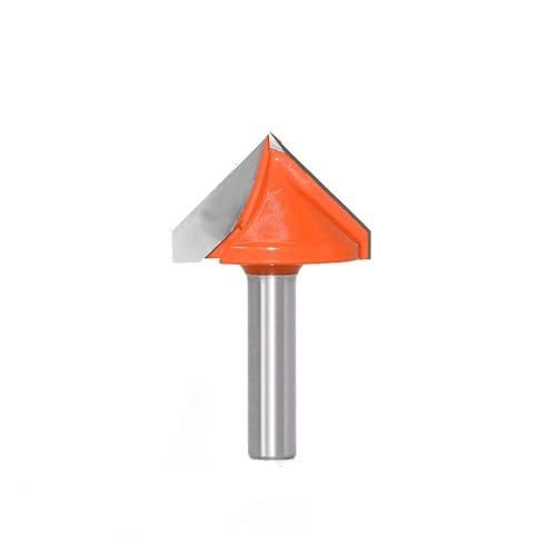 1pc 6/8mm V Form CNC Massivholz Fräser Hartmetall-schaftfräser for Holzbearbeitung Router Bit mit 60° 90° 120° 150° Grad Winkel(8x22x90R) von LATOOR