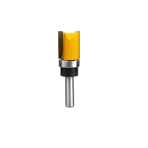 1pc 8mm Schaft Vorlage Trim Scharnier Stemmen Router Bit Gerade Ende Mühle Trimmer Reinigung Flush Trim Zapfen Holzbearbeitung werkzeuge(8x19.05x25mm) von LATOOR