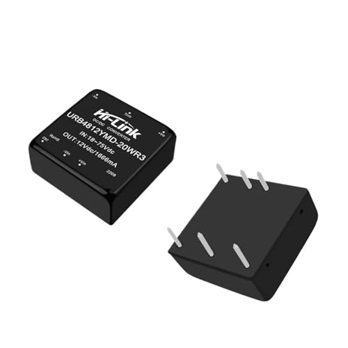 2 teile/los DCDC Haushalts Konverter Isoliert Schalter Power Module 20W 48V zu 12V 1666mA URB4812YMD-20WR3 elektrische meter von LAYMXNDIO