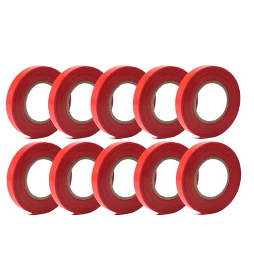 fach Locher Bindemaschinen Pflanzen Garten Pflanze Tapetool Tbener +5 Rollen Klebeband für Gemüse Traube Tomaten Gurken Pfefferblume Bindegeräte(10 rolls of tape) von LCQSYE