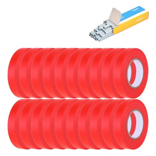 fach Locher Gartenanlage Tapetool Tbener mit 6 Rollbandanlage Branchen Bindungsbindmaschine Beschneidungsschere Bindegeräte(20PCS Red Tape Nail) von LCQSYE