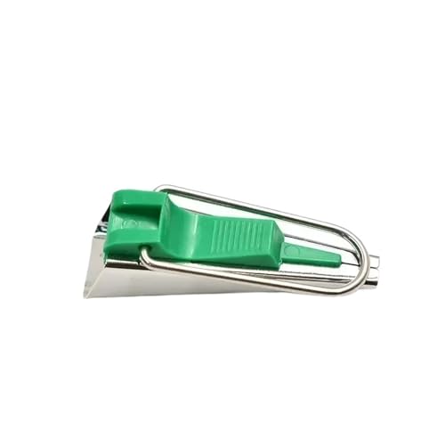 fach Locher Nähenzubehör -Werkzeuge Crimping Bindungsgerät für Quiltvorspannungsbindemittel Maker Elektrische Klee Kantekantenstoffband Bindegeräte(6mm Green) von LCQSYE