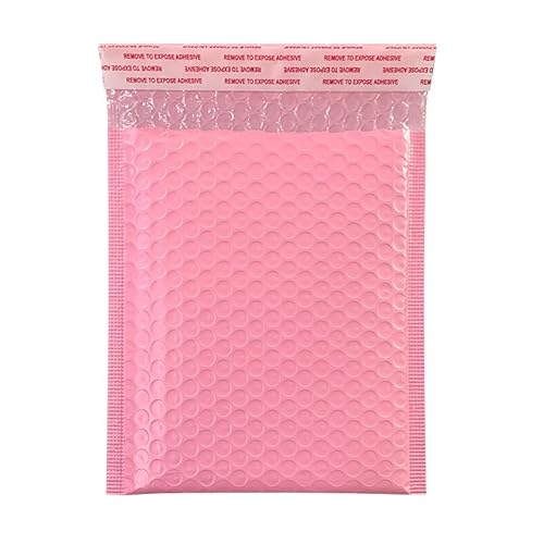 verdickte Briefumschläge, 11 x 13/11 x 15 cm Luftpolstertaschen, 20 Stück, selbstklebende Verpackung, for kleine Unternehmen, Luftpolsterumschläge, Versandtaschen(Pink,25 * 30cm) von LCUVIMPEX