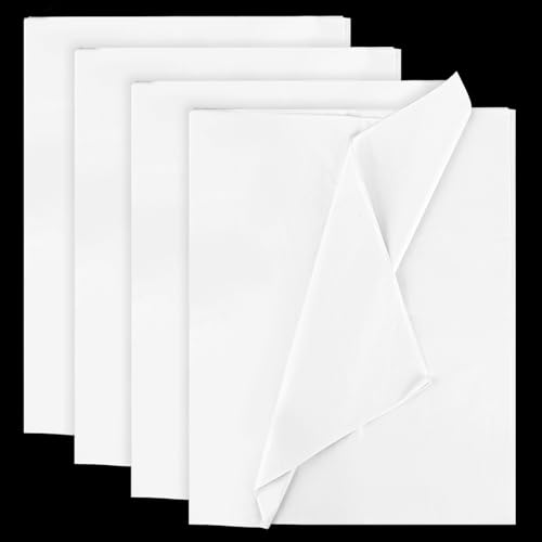 LDHHYH 200 Blatt Seidenpapier weiß, Verpackungsmaterial Seidenpapier Weiß 50×70cm,Seidenpapier Zum Verpacken,Verpackungsmaterial Seidenpapier für Hochzeit Diy-Geschenkdekoration von LDHHYH