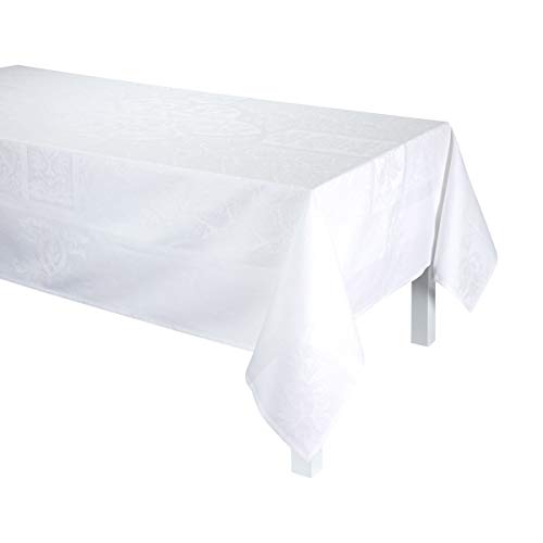 Le Jacquard Francais 17017 Tischdecke Siena Blanc 175X320 Cm von LE JACQUARD FRANÇAIS