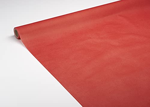 Le Nappage Tischdecke, Airlaid, 1,20 x 10 m, Rot, FSC, Zellstoffwatte, 1,2 m x 10 m von Le Nappage