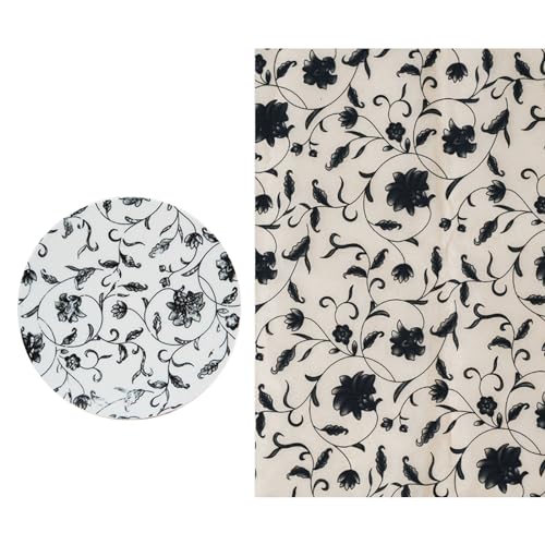 LEADSDGE Glasur-Unterglasur-Blumenpapier, Keramik-Aufkleber, Keramik, Ton, Transferpapier LEADSDGE Glasur-Unterglasur-Blumenpapier, Keramik-Aufkleber, Keramik, Ton, Transferpapier von LEADSDGE