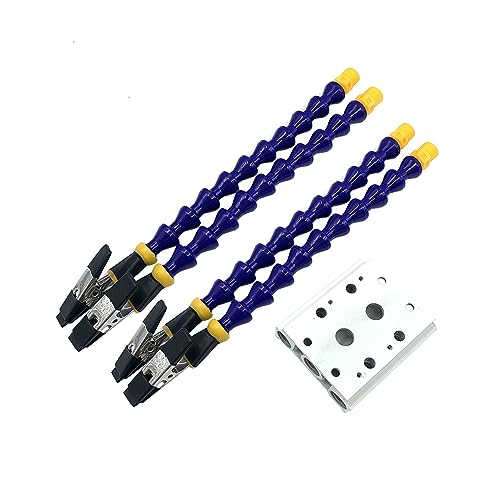 Die dritte Hand Löten Drittes Handwerkzeug 8 Flexible Arme Schweißen Helfende Hand Assistent Handspannplattform for Elektronikreparatur/Löten (Color : 4 arms) von LEAHY