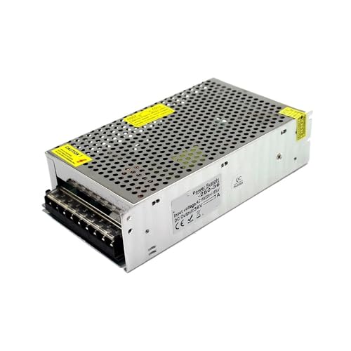 Schaltnetzteil Einzelausgang 250 W 36 V 7 A Schaltschalter Netzteil Spannungswandler 110 V 220 V AC-DC SMPS for LED-Beleuchtung Universelles geregeltes Schaltnetzteil AC-DC-Wandl(AC185-265V) von LEBMCBVTVV