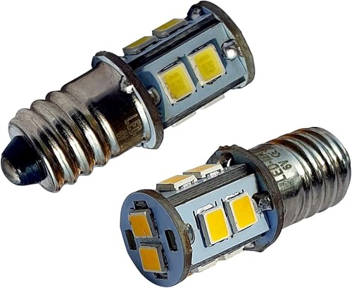 E10 LED 6V 10xSMD Lampe Birne Schraubsockel Weihnachtsstern Leuchtstern Faltstern Adventstern gelb (2) von LED-Mafia