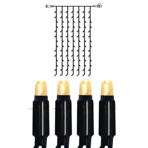 SYSTEM 24 Lichterketten-Modularsystem > EXTRA-Artikel > Lichtervorhang 1m x 2m, 98 LEDs warmweiß, koppelbar (ohne Netzteil, START-Artikel wird benötigt) von LED Universum