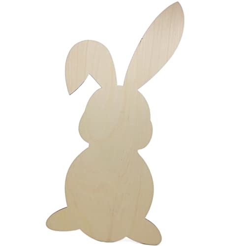 LEEINTO Ostern Hängekaninchen Für Ornamente Zubehör Neuheit Zum Aufhängen Schönes Osterkaninchen Aus Holz Linderung Von Langeweile Aufhängen Für Kinder von LEEINTO