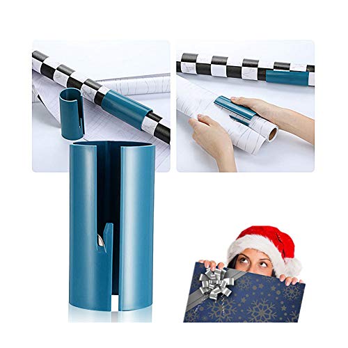 LEEWENYAN Geschenkpapier Schneider, Geschenkpapier Cutter Packpapier Schneidewerkzeug DIY Handmade Cutter Schiebe Geschenkpapier Cutter Weihnachts-Halloween-Geschenkzubehör von LEEWENYAN