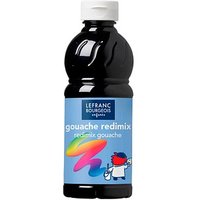 LEFRANC BOURGEOIS Gouache Liquide Redimix Temperafarbe schwarz 500,0 ml von LEFRANC BOURGEOIS