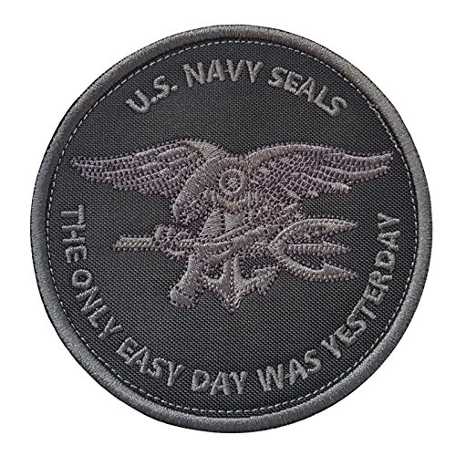 ACU Subdued US Navy Seals The Only Easy Day Was Yesterday SOCOM DEVGRU Hook Patch von LEGEEON