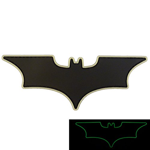 Batman Dark Knight Glow Dark GITD PVC Rubber 3D Touch Fastener Patch von LEGEEON