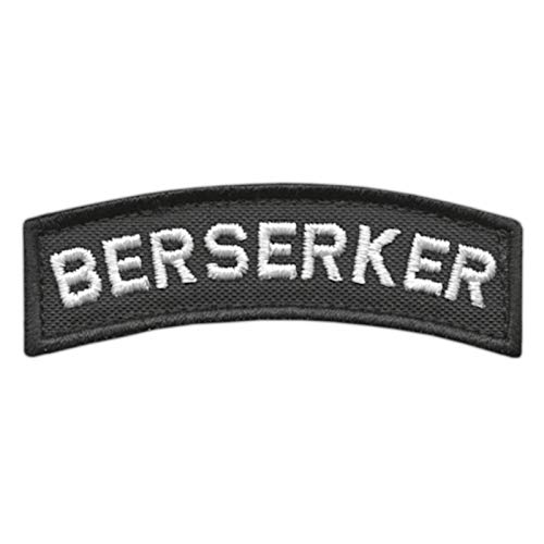 Berserker Schulterabzeichen Wikinger Norse Isländischer Heathen Armee Militär Morale Taktischer Klettverschluss Patch von LEGEEON