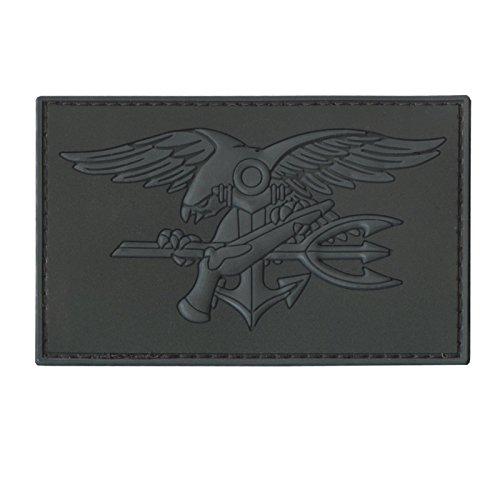 Blackout ACU US Navy Seals DEVGRU Insignia Morale NSWDG USSOCOM PVC 3D Hook Patch von LEGEEON