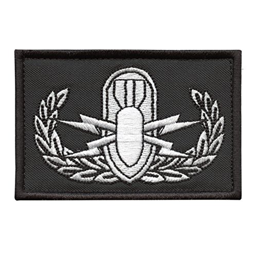 EOD Explosive Ordnance Disposal Bomb Squad Army Tactical Fastener Patch von LEGEEON