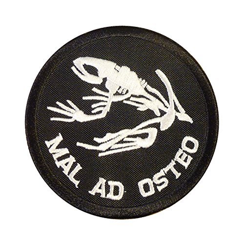 Frogman Mal Ad Osteo US Navy Seals Bad to the Bone Devgru Hook Patch von LEGEEON