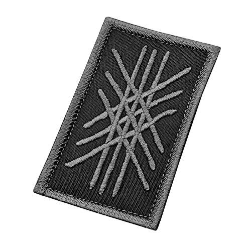 Gedämpfter nordischer Web of Wyrd Schicksalsmatrix Skuld Net Patch Militär Aufnäher von LEGEEON