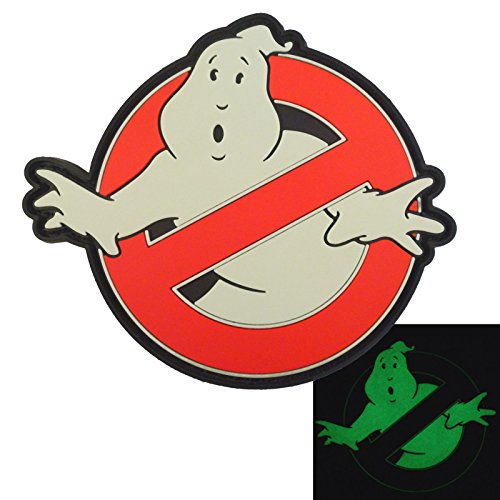 Ghostbusters No Ghost Glow Dark GITD Cosplay Movie PVC Rubber 3D Hook Patch von LEGEEON