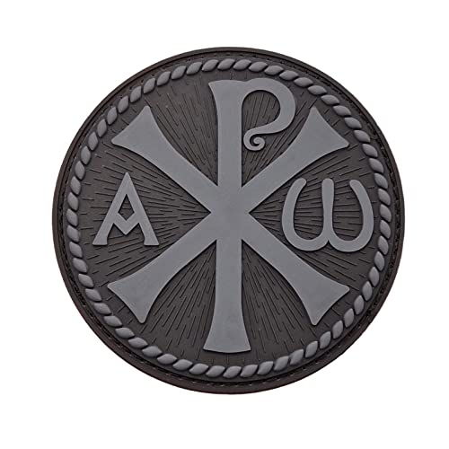 Glow Dark Chi Rho Jesus Christ Symbol Morale PVC Patch von LEGEEON