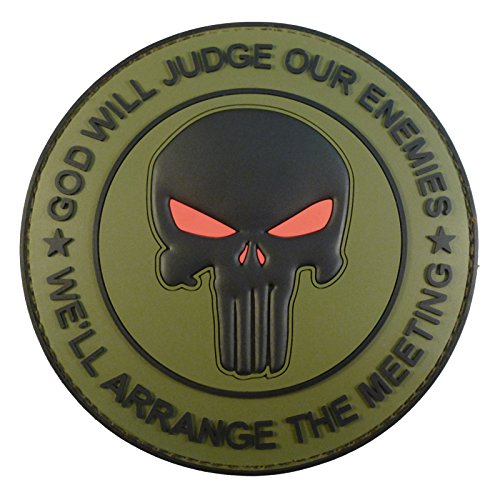 God Will Judge Our Enemies PVC Patch (for Ranger and OD Green) von LEGEEON