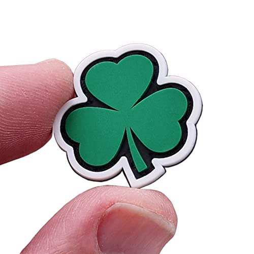 Shamrock Glow Dark PVC Taktischer Aufnäher Irisches Kleeblatt Abzeichen von LEGEEON