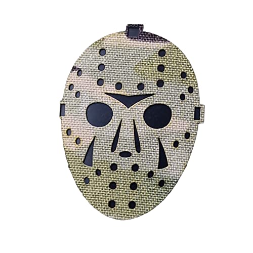 Jason Mask Horrorfilm Freitag der 13. Patch Multicam OCP Taktisch Lasergeschnitten von LEGEEON