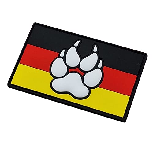 K9 Hund Germany Deutschland Flag Flagge K-9 PVC Patch von LEGEEON