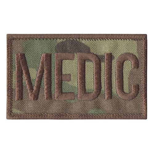 Multicam MEDIC EMS Paramedic Combat MED EMT Medical Tactical Morale Fastener Patch von LEGEEON