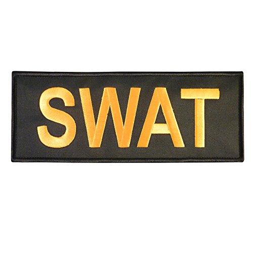 SWAT Large XL 10x4 inch Blue Line Law Enforcement Tactical Hook Patch von LEGEEON