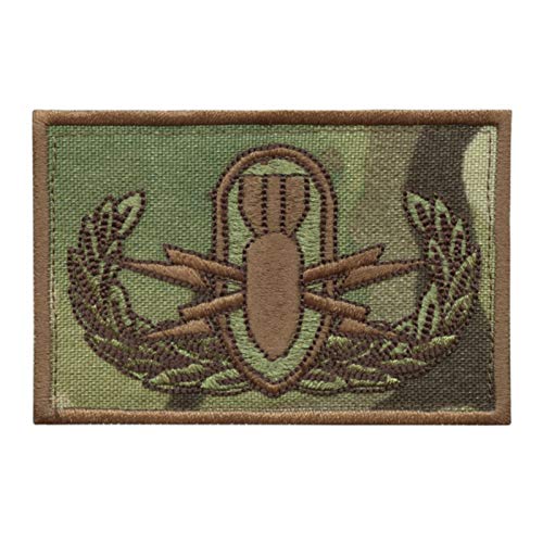 Multicam EOD Explosive Ordnance Disposal Bomb Squad Army Klettverschluss Patch von LEGEEON