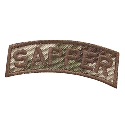 mult1cam Sapper Army Engineer Schulteranhänger Moralischer Taktischer Haken Patch Klettverschluss Patches Militär von LEGEEON