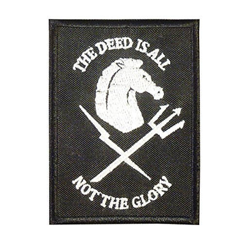 Navy Seals Black Squadron The Deed Is All Patch von LEGEEON