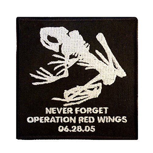 seals devgru Red Wings Never Forget Lone Survivor SDVT-1A Skull Frog seals devgru Hook Patch Klettverschluss von LEGEEON