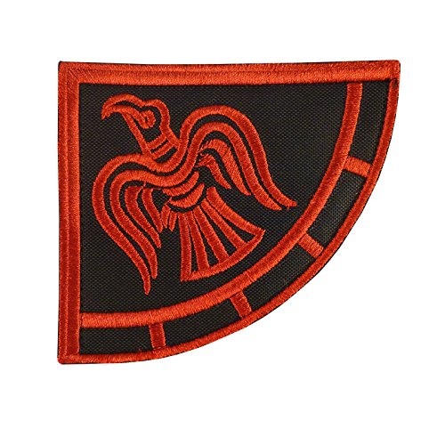 Rare Viking Raven Banner Odin God of War Morale Embroidery Hook Patch von LEGEEON