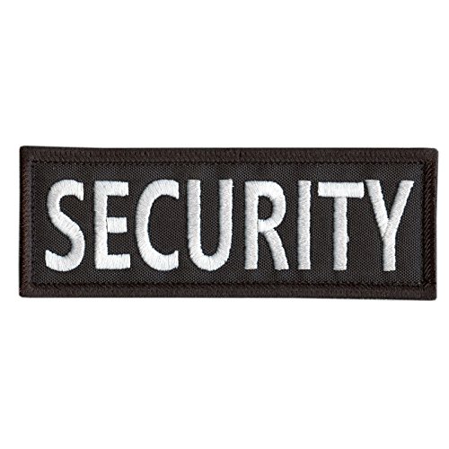 SECURITY 5"x2" Vest Tactical Embroidered Nylon Hook Patch von LEGEEON