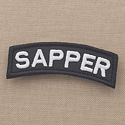 Sapper Army Engineer Schulterklappe Taktisches Klettabzeichen von LEGEEON