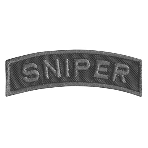 Sniper Schultertabelle Gedämpft Armee Moral Taktischer Klettverschluss Aufnäher klett patch militär von LEGEEON